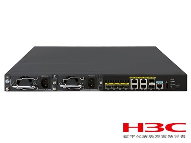 H3C MSR3620路由器 千兆综合业务网关(4GE Combo+2SFP,支持双电源,1U)