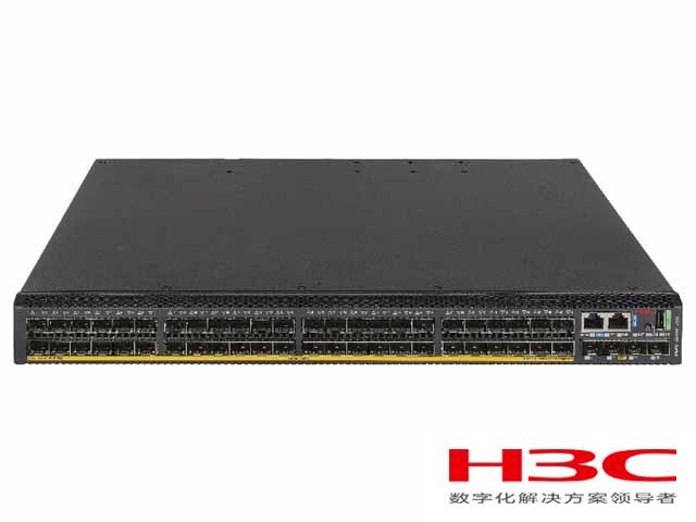 华三LS-5590-48S4XC-EI交换机 (H3C S5590-48S4XC-EI L3以太网交换机主机,支持48个100/1000Base-X SFP端口,4个1G/10GBase-X SFP Plus端口,支持1个Slot)