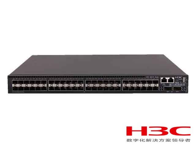 华三S6520X-54QC-HI交换机 LS-6520X-54QC-HI(L3以太网交换机主机(48SFP Plus+2QSFP Plus+2Slot)),万兆交换机