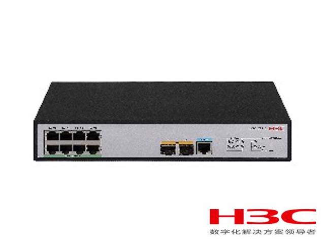 小贝优选 华三US310交换机（H3C US310 L2以太网交换机主机,支持8个10/100/1000BASE-T电口,支持2个1000BASE-X SFP端口,支持AC） 小贝优选交换机