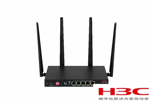 H3C EWP-WX1200H-W无线AC WX1200H-W 外置天线双频四流802.11ac/n Wave 2 5端口千兆(5GE-T)无线多业务网关
